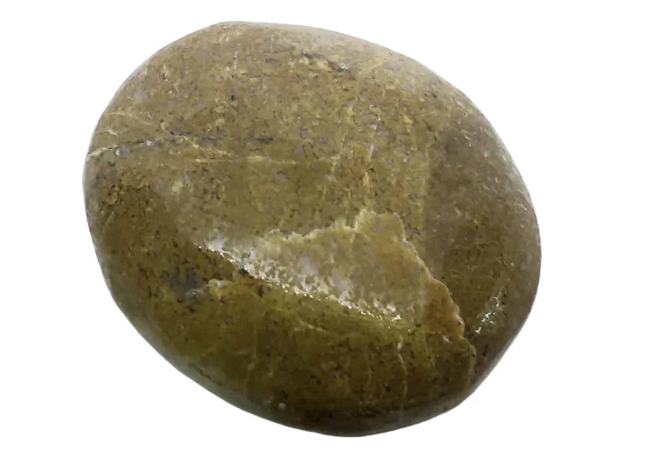 83G Green Opal Crystal Palm Stone