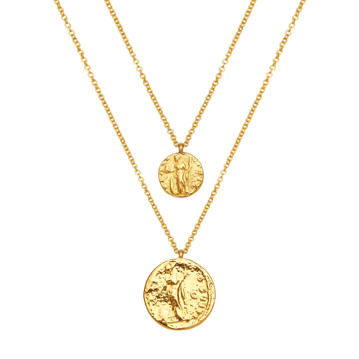 AMBER SCEATS Womens Merritt Necklace - Gold