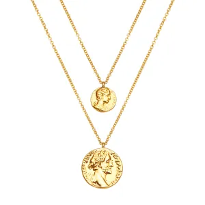 AMBER SCEATS Womens Merritt Necklace - Gold
