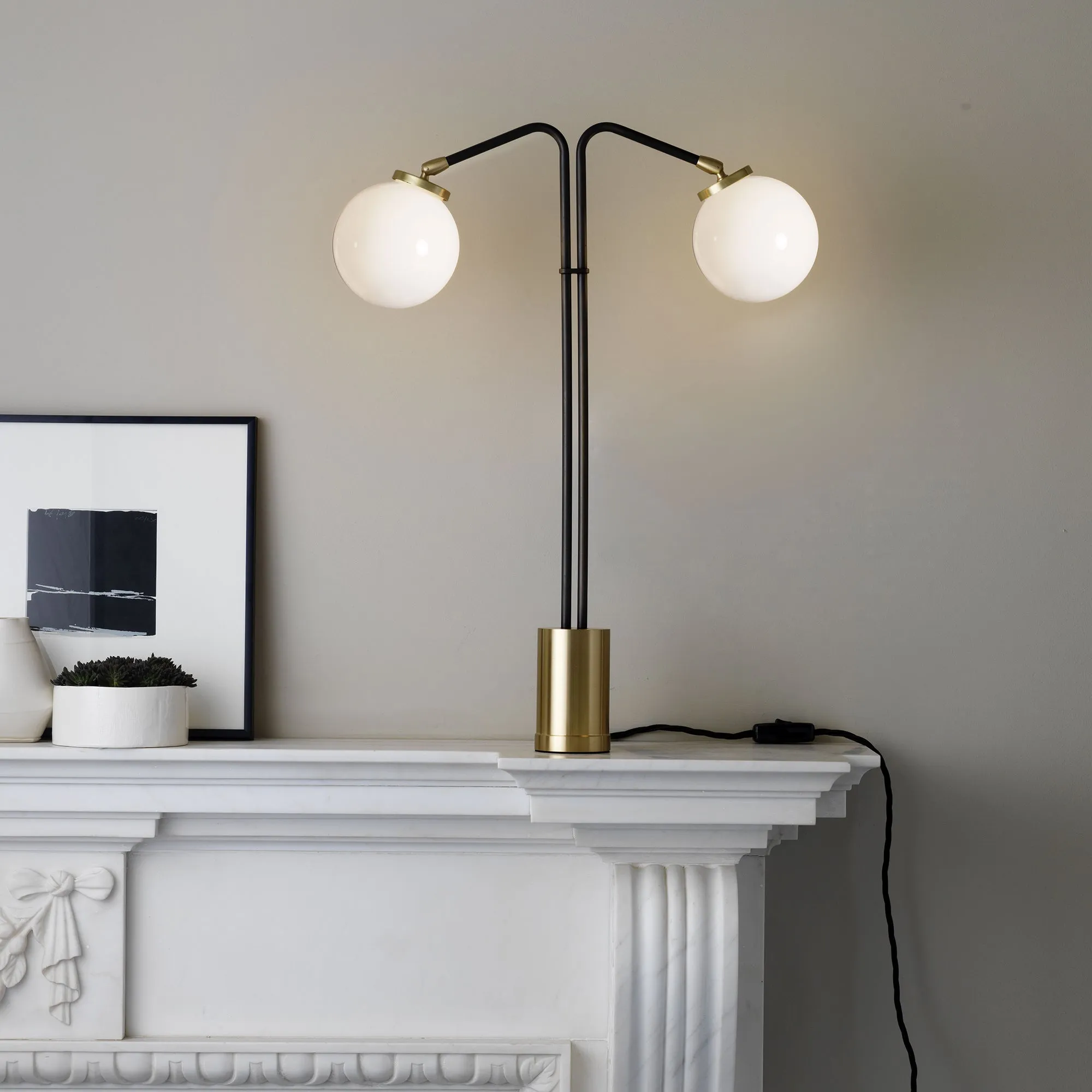 Array Opal Table Lamp