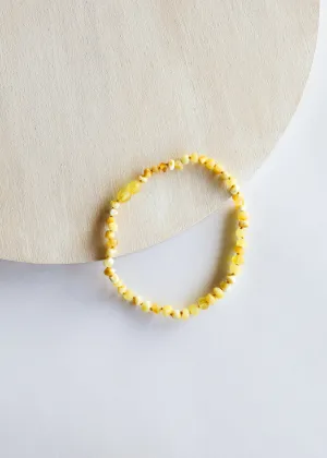 CanyonLeaf Kids Amber Necklace, Raw Butterscotch