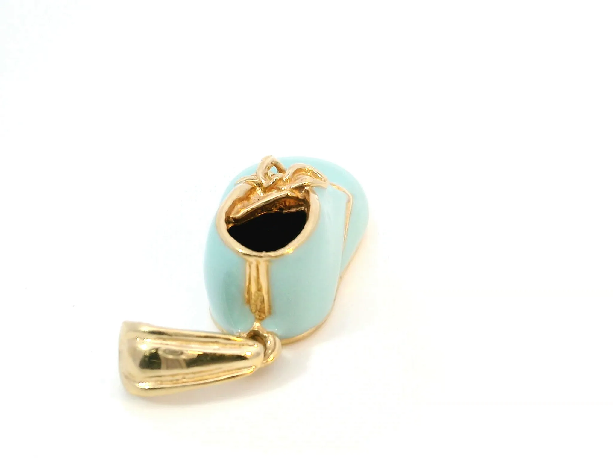 Charming Baby Shoe Pendant