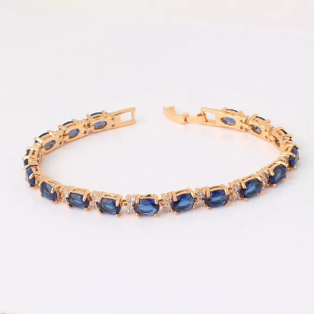Charming Crystal Bangles
