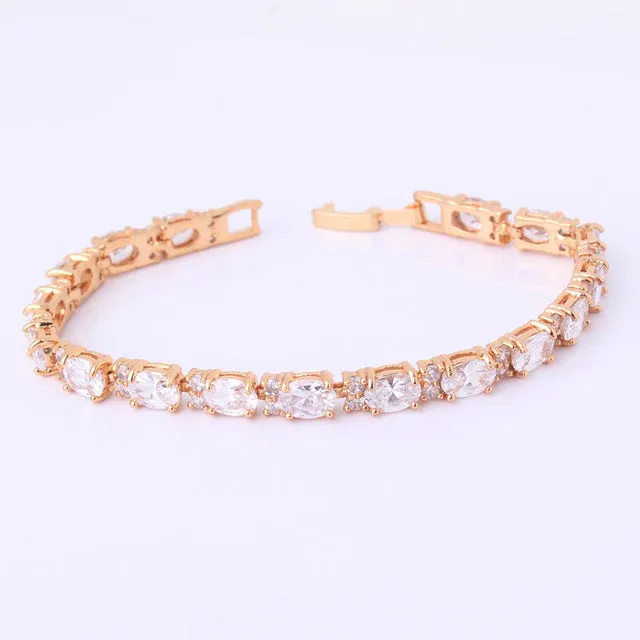 Charming Crystal Bangles