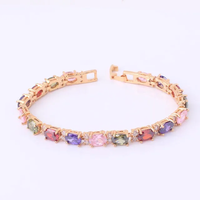 Charming Crystal Bangles