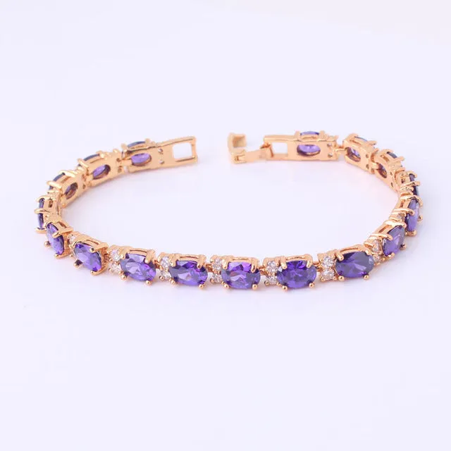 Charming Crystal Bangles