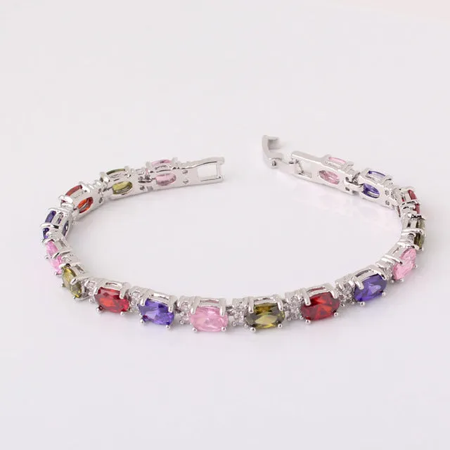 Charming Crystal Bangles
