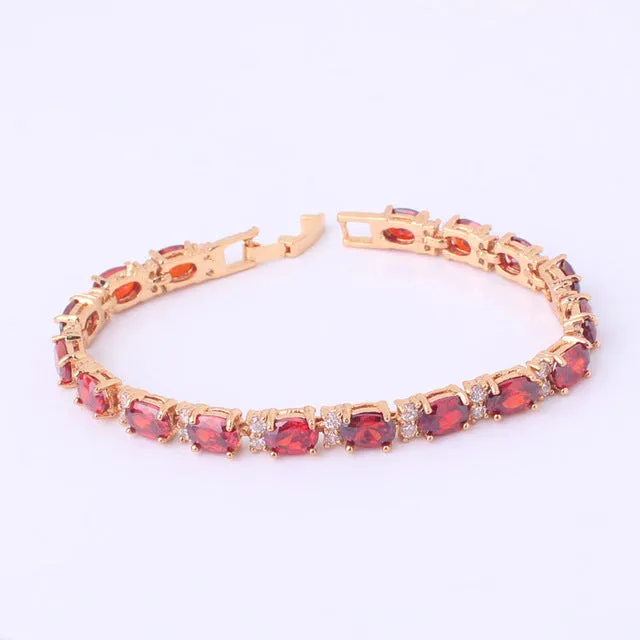 Charming Crystal Bangles