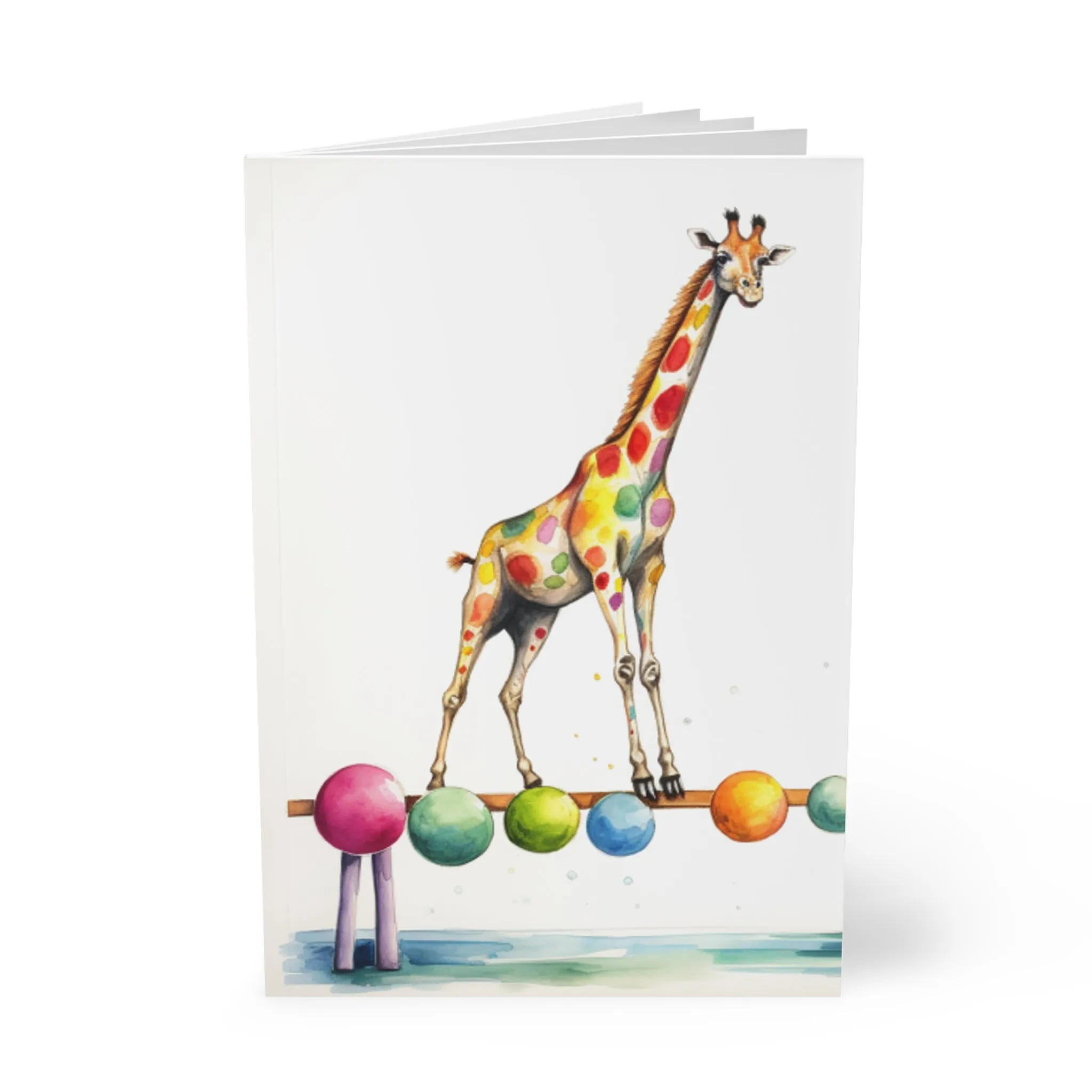 Charming soft cover notebook