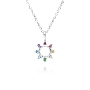 Collier Arc-en-Ciel Argent 925