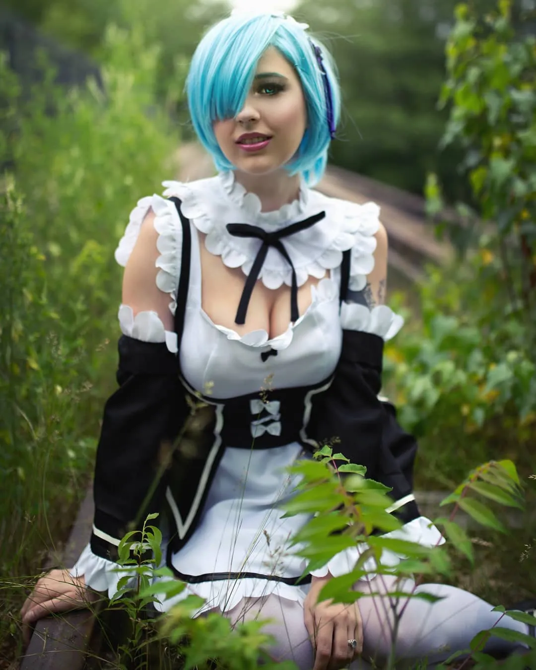 Cosplay Rem Outfit Cosplay Costume