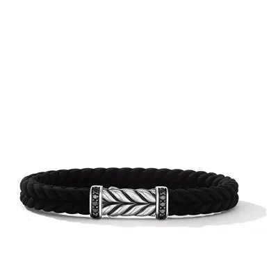 David Yurman 9mm Chrevron Rail Bracelet