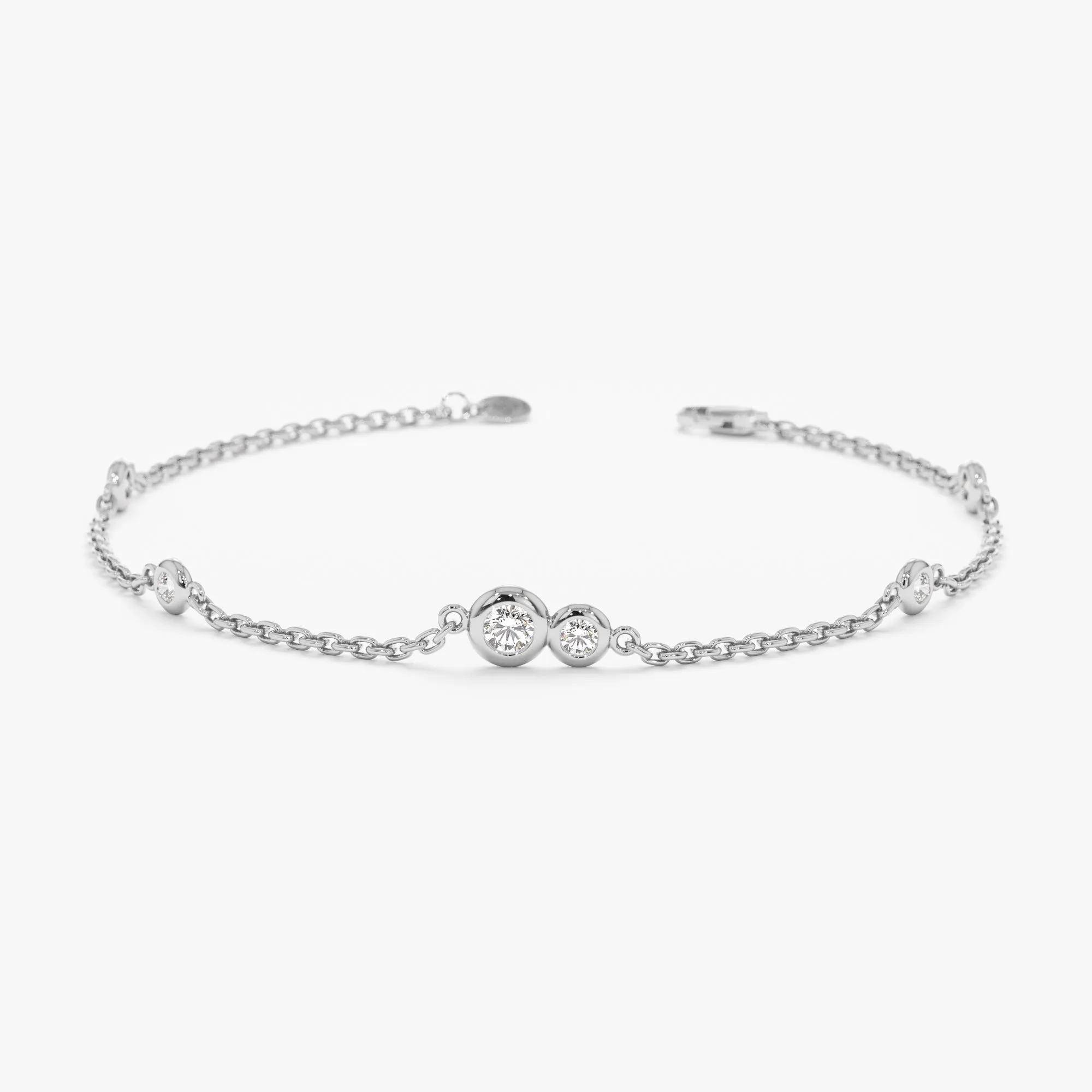Diamond Station Bracelet, Gigi
