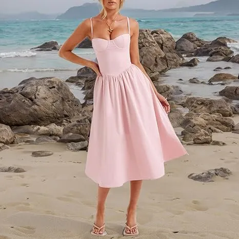 Dress A Line Pink Evening Dresses Charming Formal Party Dress Prom Gown