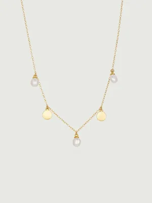 Floating Pearl Necklace