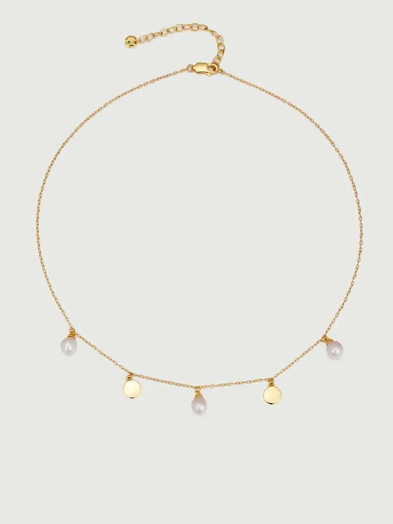 Floating Pearl Necklace