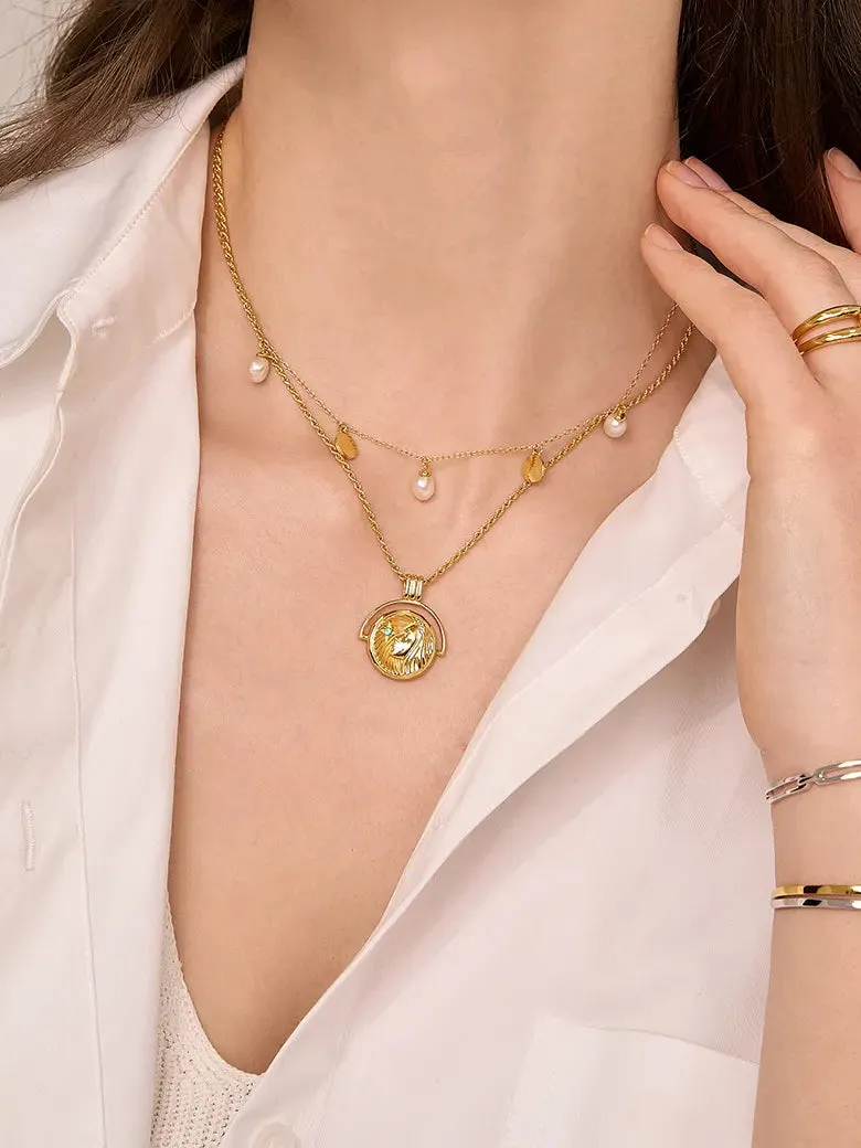 Floating Pearl Necklace