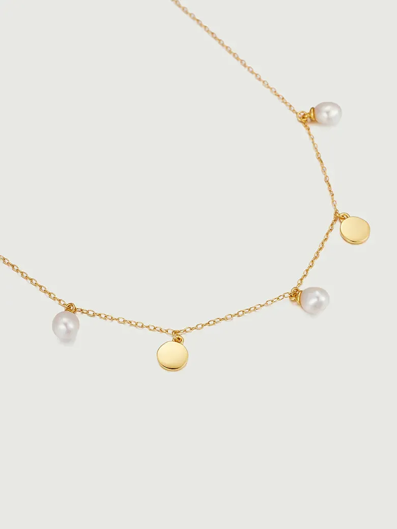 Floating Pearl Necklace