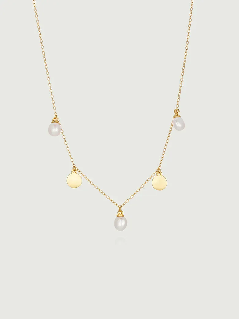 Floating Pearl Necklace