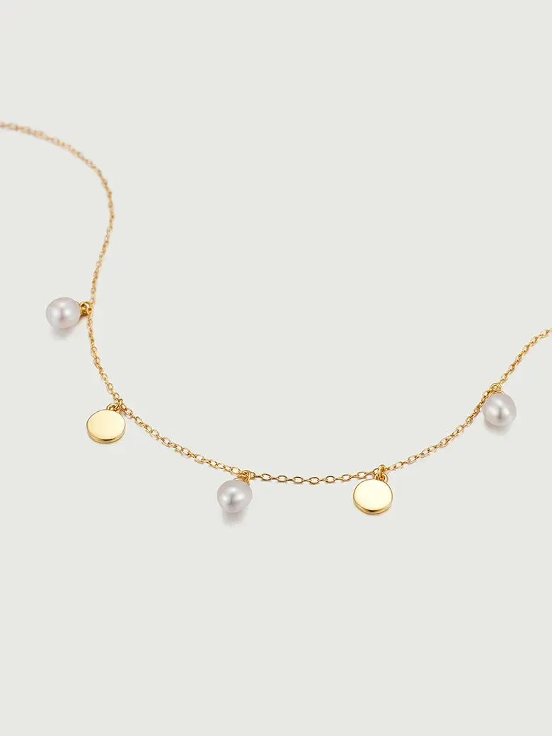 Floating Pearl Necklace