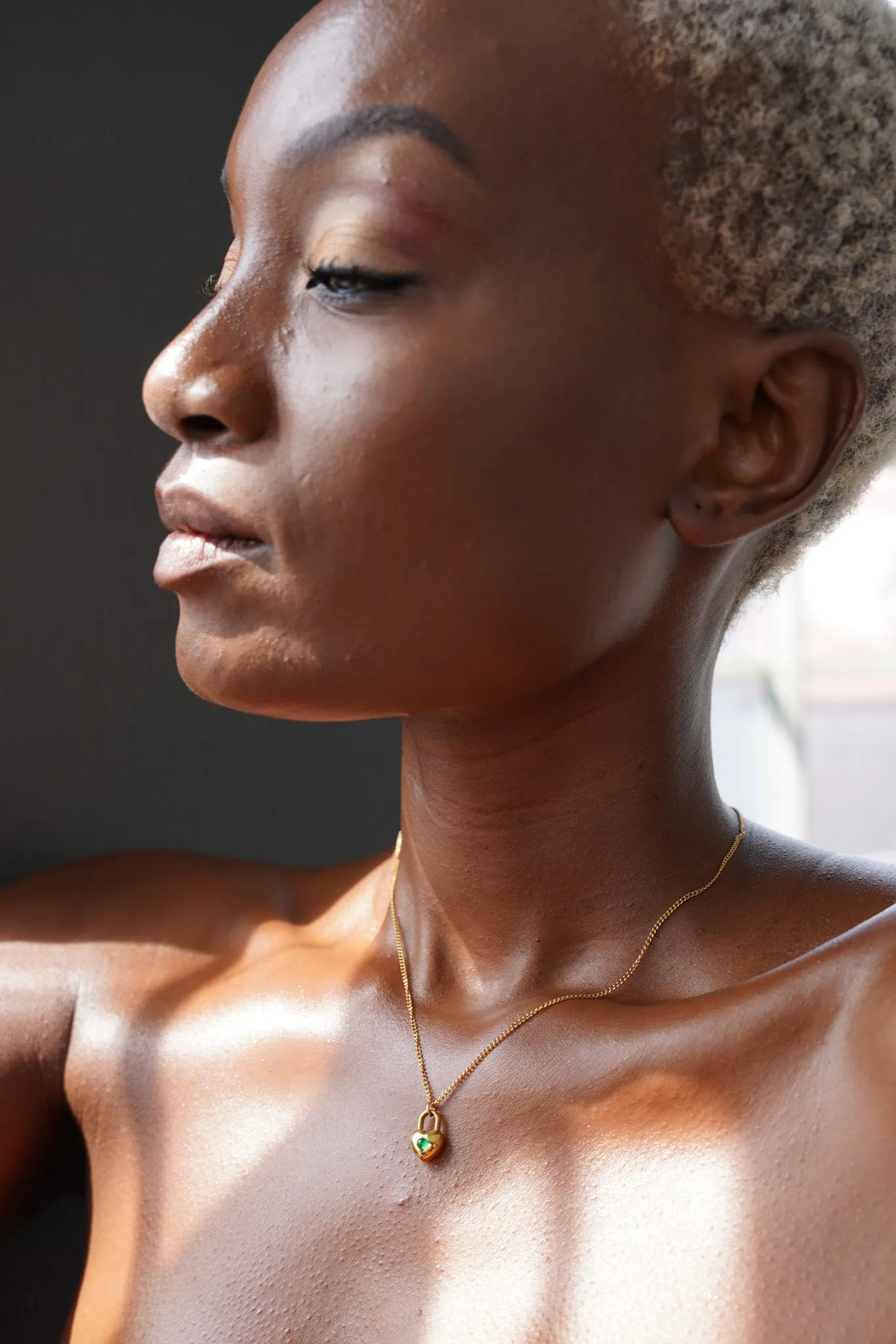 Gold Locket Necklace
