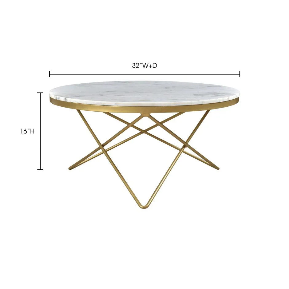 Haley Coffee Table | White