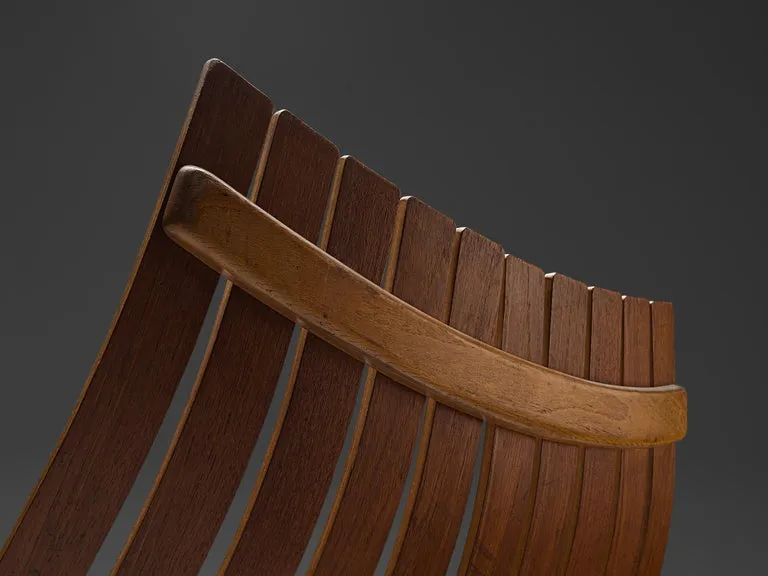 Hans Brattrud 'Scandia' Lounge Chair in Teak