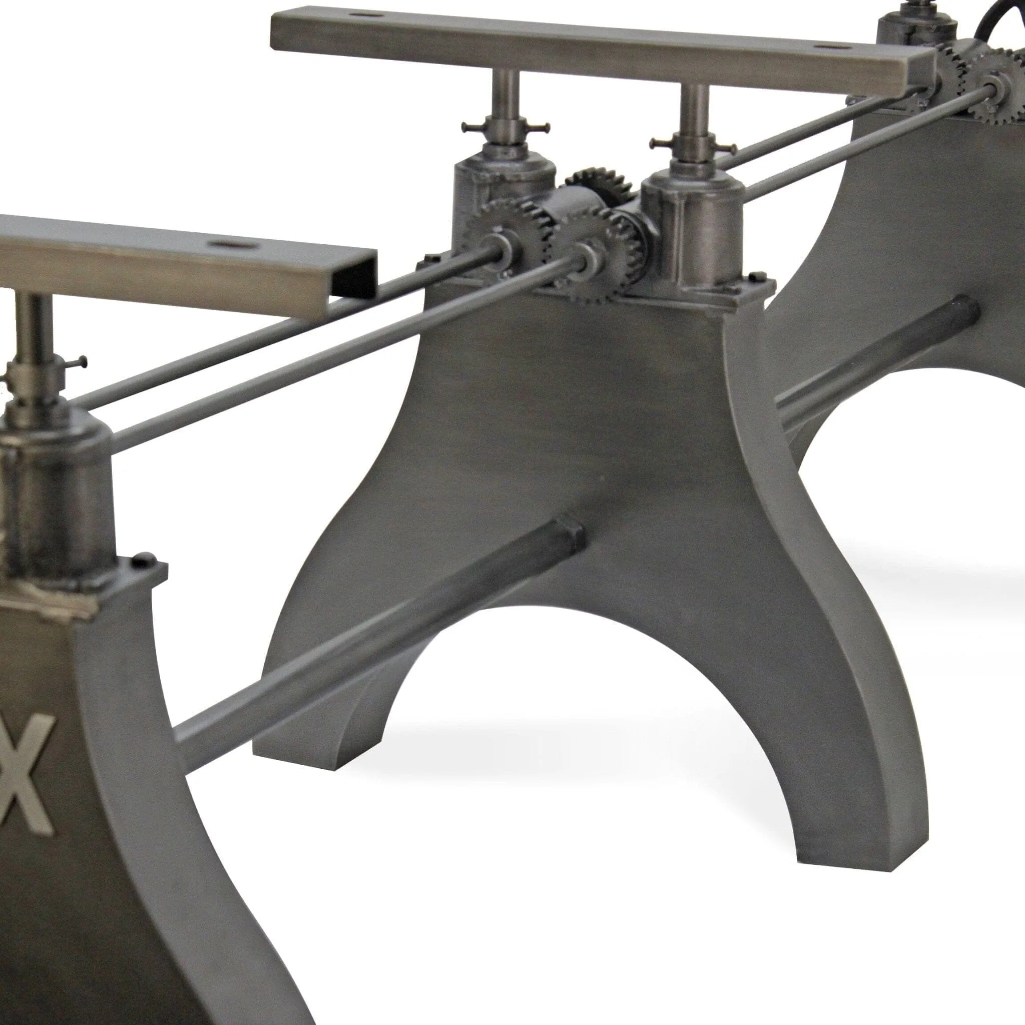 Knox Adjustable Height Conference Table Base Legs -  Steel - DIY