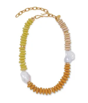 Lizzie Fortunato - Tavira Necklace in Sand