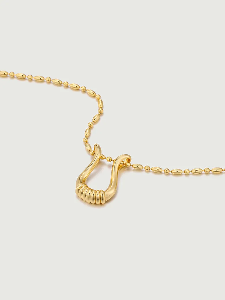 Lyre Gemstones Necklace Set