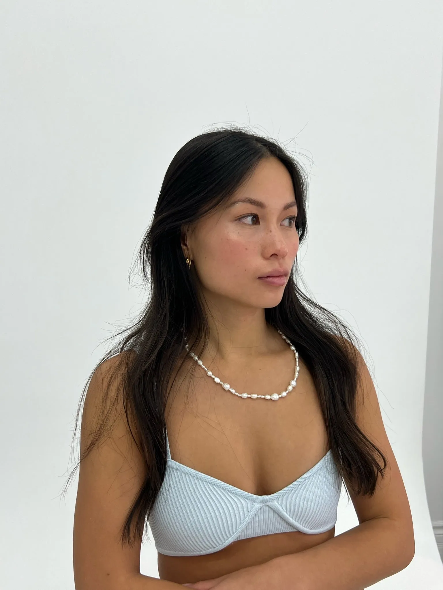 Mermaid freshwater pearl necklace