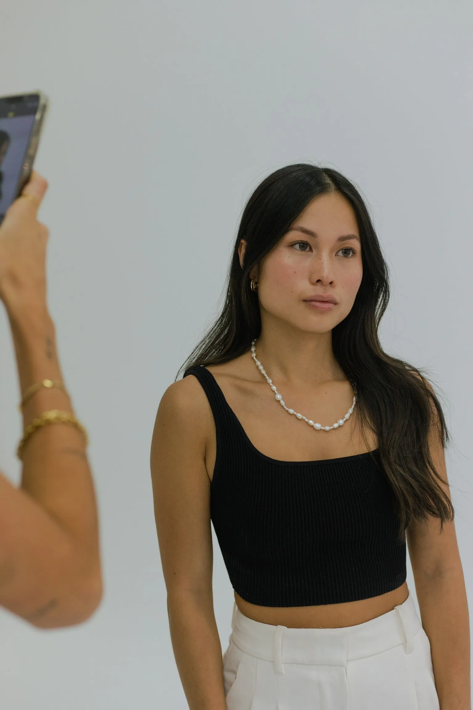 Mermaid freshwater pearl necklace