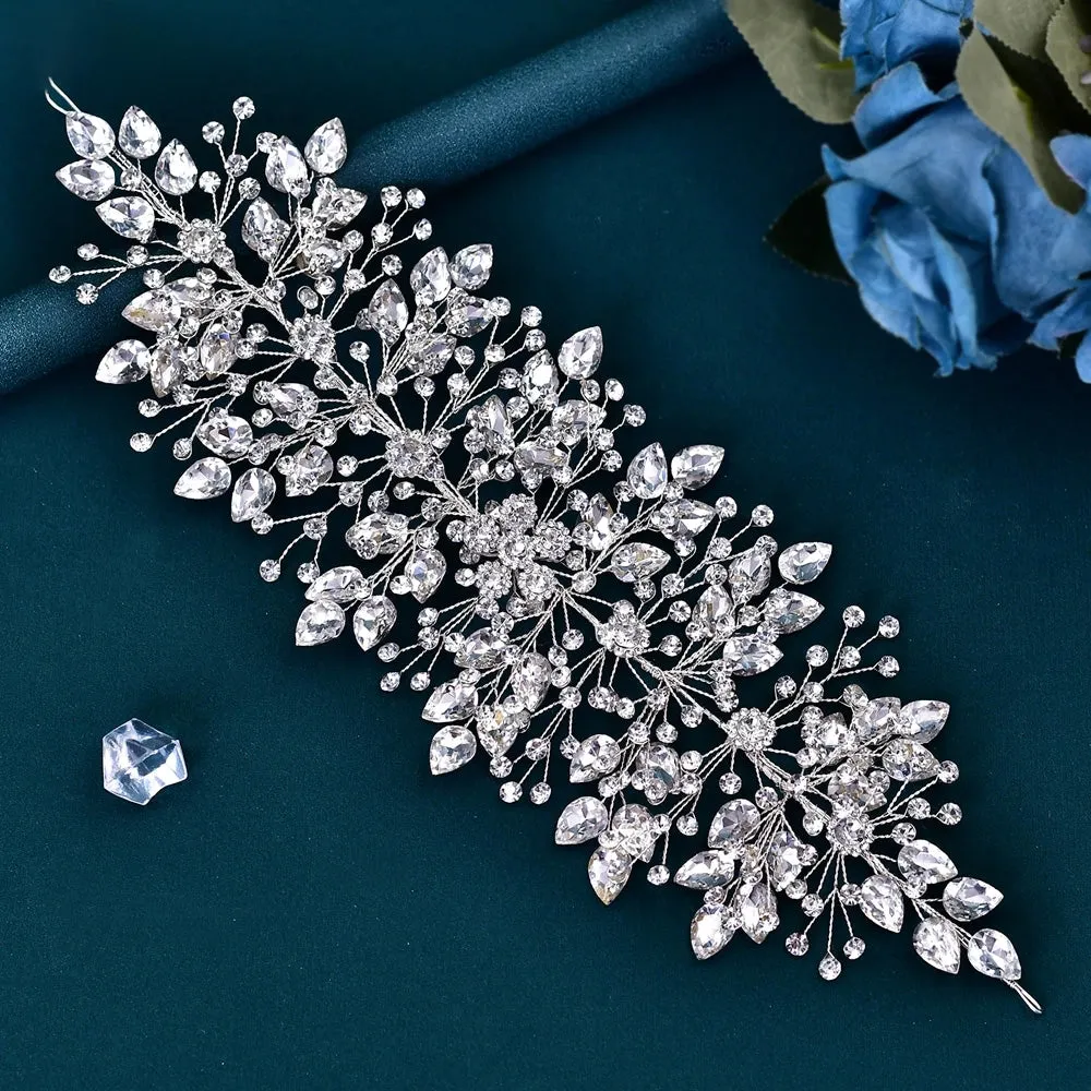 Party-Ready Rhinestone Bridal Headband