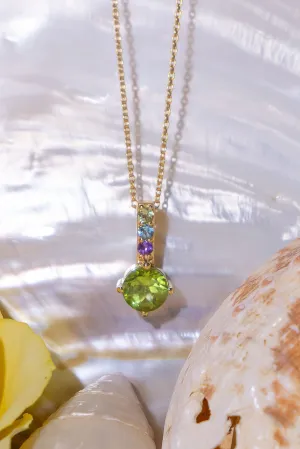Pendant Luna Sparkle Peridot