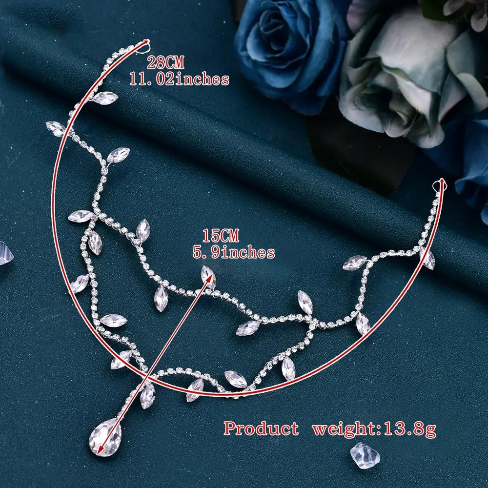 Radiant Rhinestone Bridal Headpiece