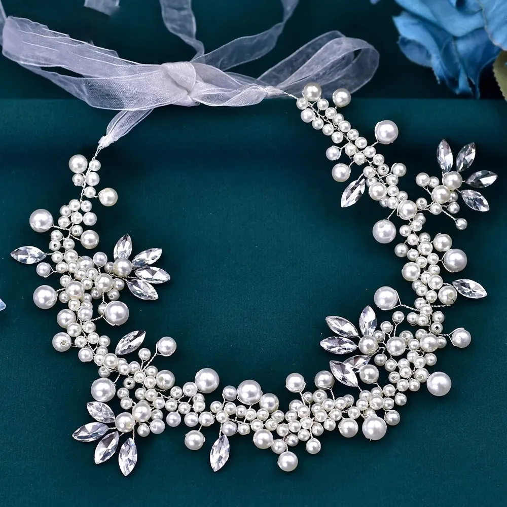 Rhinestone Bridal Headband: Elegant Wedding Hair Accessory